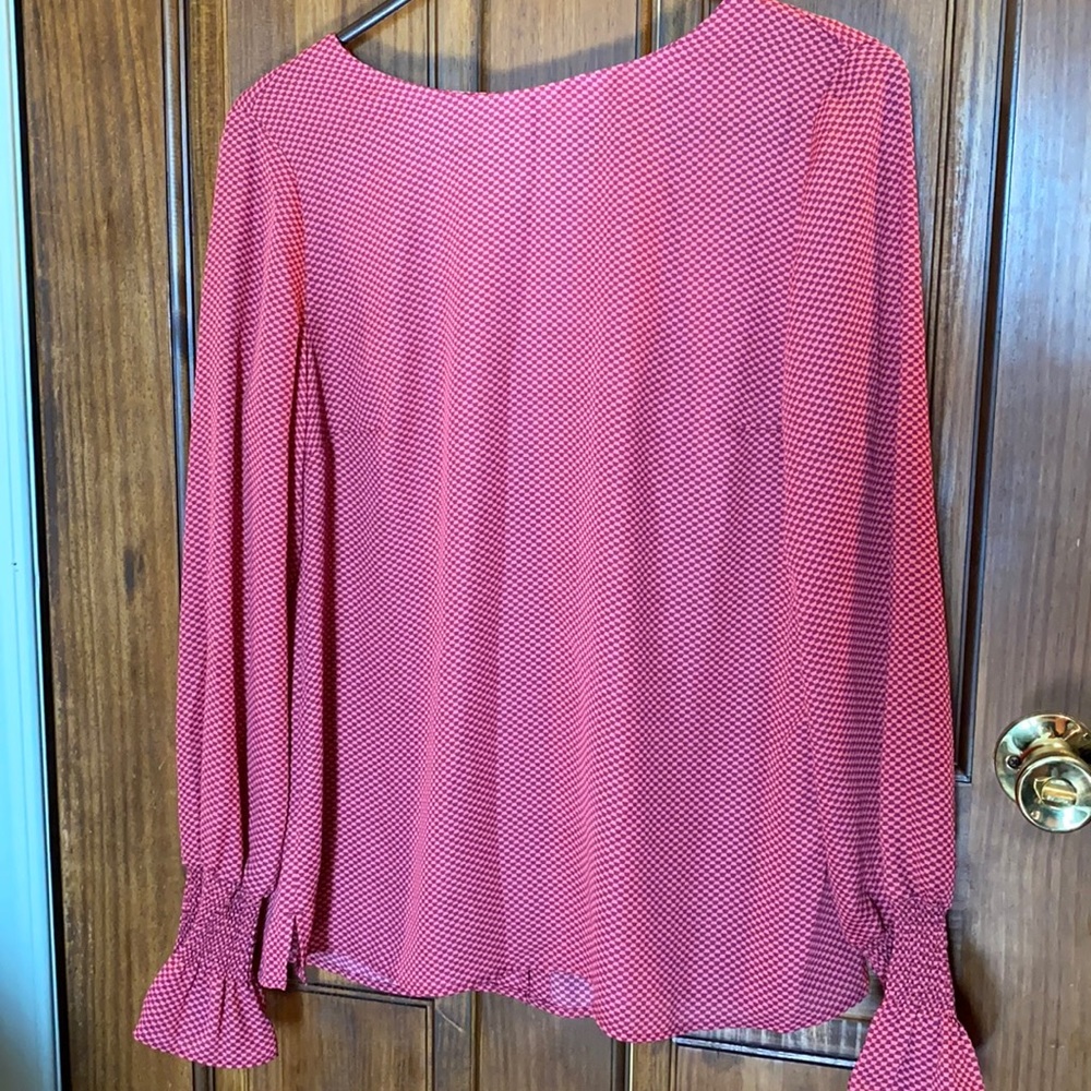 NWT Banana Republic Long Sleeve Blouse Button up Back